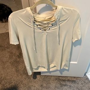 Z Supply tie up shirt